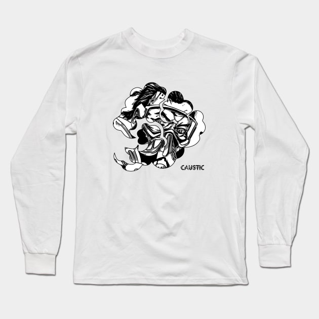 Caustic Long Sleeve T-Shirt by IamValkyrie